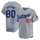 Emmet Sheehan ＃80 Los Angeles Dodgers Limited Men's Gray Away Jersey