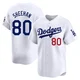 Emmet Sheehan ＃80 Los Angeles Dodgers Limited Men's White Home Jersey