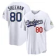 Emmet Sheehan ＃80 Los Angeles Dodgers Limited Youth Gold White 2026 Collection Stadium Jersey
