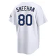 Emmet Sheehan ＃80 Los Angeles Dodgers Limited Youth Gold White 2026 Collection Stadium Jersey