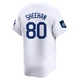 Emmet Sheehan ＃80 Los Angeles Dodgers Limited Youth White 2024 World Tour Seoul Series Home Jersey