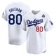 Emmet Sheehan ＃80 Los Angeles Dodgers Limited Youth White Home 2024 World Series Jersey