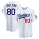 Emmet Sheehan ＃80 Los Angeles Dodgers Limited Youth White Home Stadium Jersey