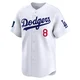 Enrique Hernandez ＃8 Los Angeles Dodgers Limited Men's White 2024 World Tour Seoul Series Home Jersey