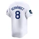 Enrique Hernandez ＃8 Los Angeles Dodgers Limited Men's White 2024 World Tour Seoul Series Home Jersey