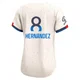 Enrique Hernandez ＃8 Los Angeles Dodgers Limited Women's Cream 2024 City Connect Jersey