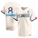 Enrique Hernandez ＃8 Los Angeles Dodgers Limited Youth Cream 2024 City Connect Jersey
