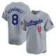 Enrique Hernandez ＃8 Los Angeles Dodgers Limited Youth Gray Away World Series Champions Jersey