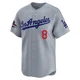 Enrique Hernandez ＃8 Los Angeles Dodgers Limited Youth Gray Away World Series Champions Jersey
