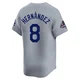 Enrique Hernandez ＃8 Los Angeles Dodgers Limited Youth Gray Away World Series Champions Jersey