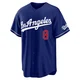 Enrique Hernandez ＃8 Los Angeles Dodgers Limited Youth Royal Alternate Stadium Jersey