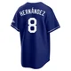 Enrique Hernandez ＃8 Los Angeles Dodgers Limited Youth Royal Alternate Stadium Jersey