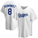 Enrique Hernandez ＃8 Los Angeles Dodgers Replica Youth White Home Jersey