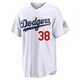 Eric Gagne ＃38 Los Angeles Dodgers Limited Men's Gold White 2026 Collection Stadium Jersey