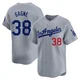 Eric Gagne ＃38 Los Angeles Dodgers Limited Men's Gray Away Jersey