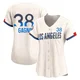 Eric Gagne ＃38 Los Angeles Dodgers Limited Women's Cream 2024 City Connect Jersey