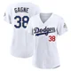 Eric Gagne ＃38 Los Angeles Dodgers Limited Women's Gold White 2026 Collection Stadium Jersey
