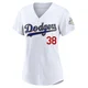 Eric Gagne ＃38 Los Angeles Dodgers Limited Women's Gold White 2026 Collection Stadium Jersey