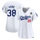 Eric Gagne ＃38 Los Angeles Dodgers Limited Women's White Home 2024 World Series Jersey
