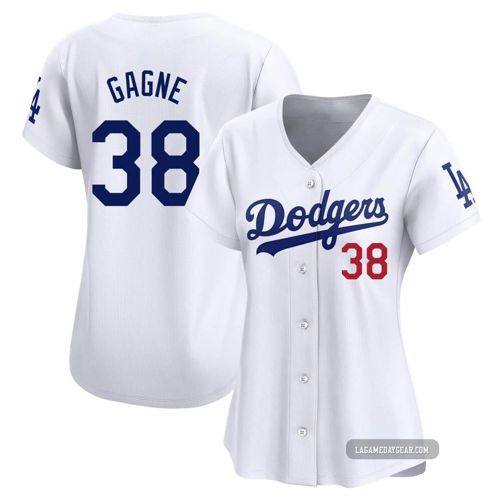 Eric Gagne ＃38 Los Angeles Dodgers Limited Women's White Home Jersey