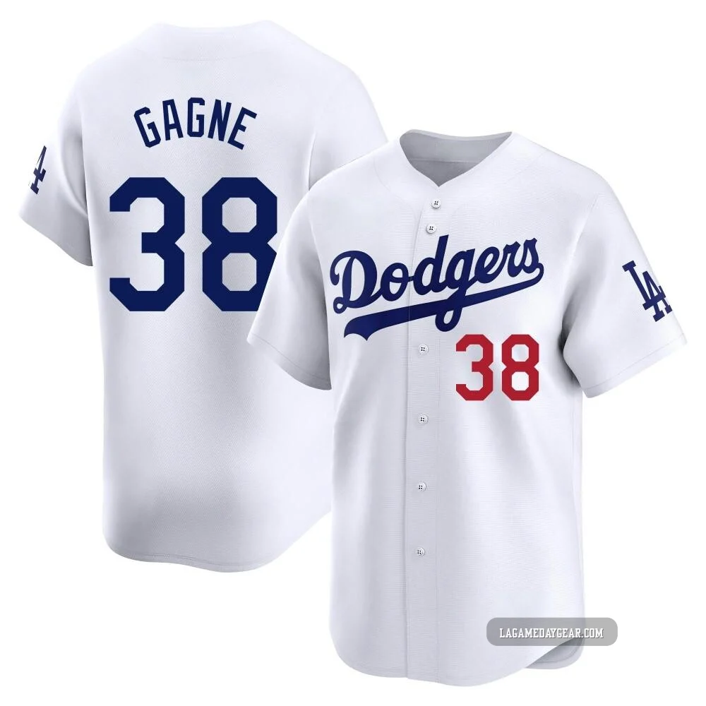 Eric Gagne ＃38 Los Angeles Dodgers Limited Youth White Home Jersey
