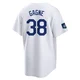 Eric Gagne ＃38 Los Angeles Dodgers Replica Men's White 2024 World Tour Seoul Series Home Jersey