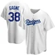 Eric Gagne ＃38 Los Angeles Dodgers Replica Men's White Home Jersey