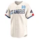 Eric Lauer ＃33 Los Angeles Dodgers Limited Men's Cream 2024 City Connect World Series Champions Jersey