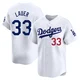 Eric Lauer ＃33 Los Angeles Dodgers Limited Men's White Home Jersey