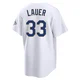 Eric Lauer ＃33 Los Angeles Dodgers Limited Youth Gold White 2026 Collection Stadium Jersey
