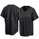 Eric Lauer ＃33 Los Angeles Dodgers Replica Men's Black Pitch Fashion Jersey