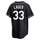 Eric Lauer ＃33 Los Angeles Dodgers Replica Youth Black Fashion Out Jersey