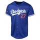 Esteury Ruiz ＃27 Los Angeles Dodgers Limited Men's Royal Alternate World Series Champions Jersey