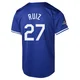 Esteury Ruiz ＃27 Los Angeles Dodgers Limited Men's Royal Alternate World Series Champions Jersey