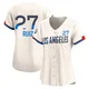 Esteury Ruiz ＃27 Los Angeles Dodgers Limited Women's Cream 2024 City Connect Jersey