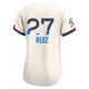 Esteury Ruiz ＃27 Los Angeles Dodgers Limited Women's Cream 2024 City Connect Jersey