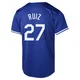 Esteury Ruiz ＃27 Los Angeles Dodgers Limited Youth Royal Alternate Jersey