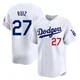 Esteury Ruiz ＃27 Los Angeles Dodgers Limited Youth White Home Jersey