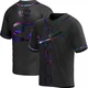 Esteury Ruiz ＃27 Los Angeles Dodgers Replica Youth Black Holographic Alternate Jersey