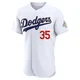 Gavin Stone ＃35 Los Angeles Dodgers Authentic Men's Gold White 2026 Collection Jersey