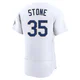 Gavin Stone ＃35 Los Angeles Dodgers Authentic Men's Gold White 2026 Collection Jersey