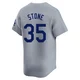 Gavin Stone ＃35 Los Angeles Dodgers Limited Men's Gray Away Jersey