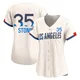 Gavin Stone ＃35 Los Angeles Dodgers Limited Women's Cream 2024 City Connect Jersey