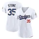Gavin Stone ＃35 Los Angeles Dodgers Limited Women's Gold White 2026 Collection Stadium Jersey