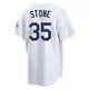Gavin Stone ＃35 Los Angeles Dodgers Limited Youth Gold White 2026 Collection Stadium Jersey