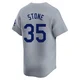 Gavin Stone ＃35 Los Angeles Dodgers Limited Youth Gray Away 2024 World Series Jersey