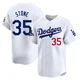 Gavin Stone ＃35 Los Angeles Dodgers Limited Youth White Home 2024 World Series Champions Jersey