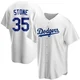 Gavin Stone ＃35 Los Angeles Dodgers Replica Men's White Home Jersey