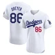 Jack Dreyer ＃86 Los Angeles Dodgers Elite Men's White Home Jersey