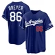 Jack Dreyer ＃86 Los Angeles Dodgers Limited Men's Royal Alternate Stadium Jersey